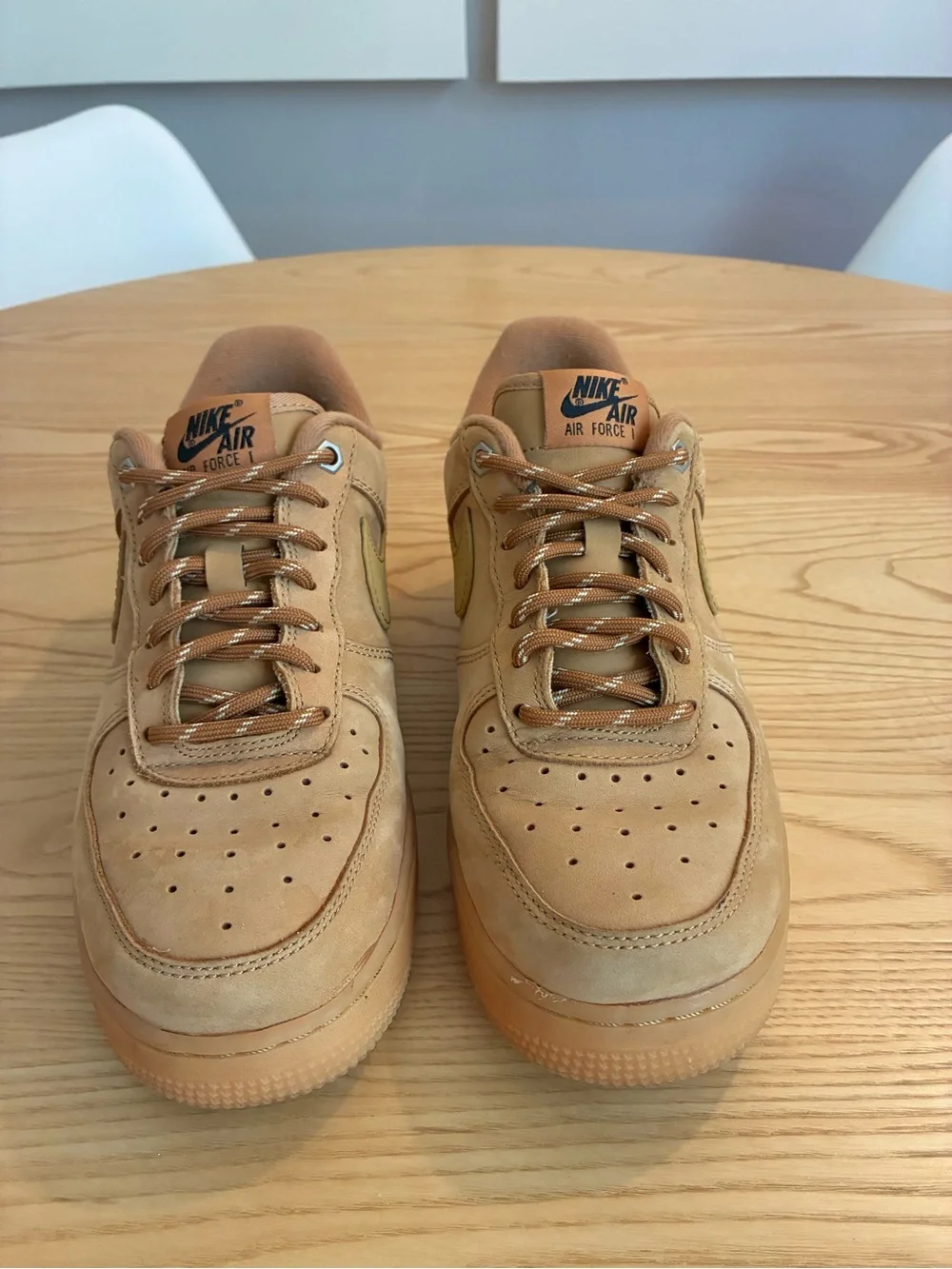 Nike Air Force 1 ’07 WB Wheat Flax Gum Sneakers Men’s Size 6